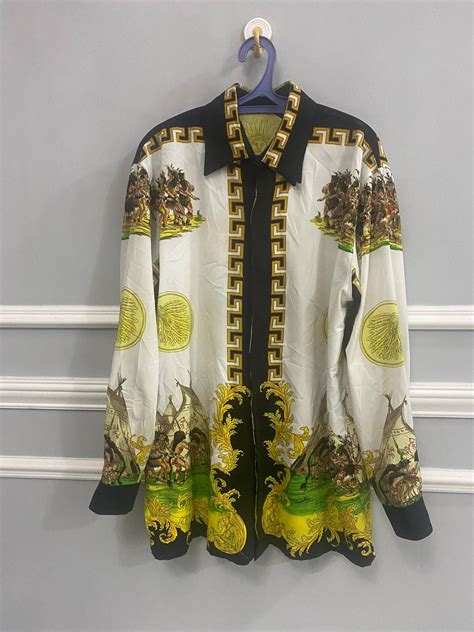 bootleg versace silk|Vintage Versace Clothing .